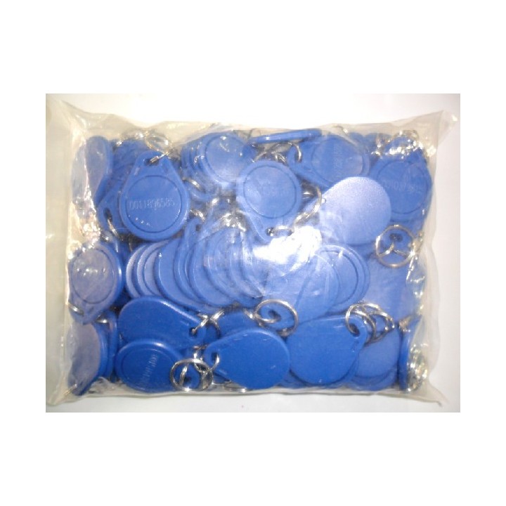 50 Tag 13.56mhz rfid ic iso14443A s50 key keychain waterproof Anti-corrosion mifare nfc 1K memory