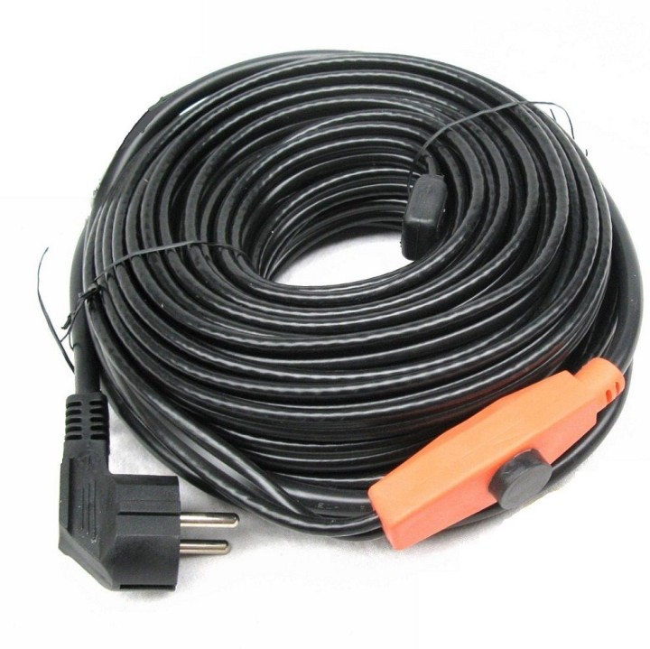 Frostschutz elektroheizung kabel 24m shpt-24m rohr mit wasserschlauch thermostat jr international - 5