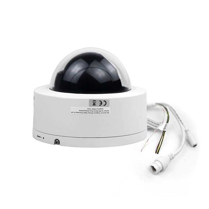 1 cámaras rs485 MP POE Red IP Minidomo 4X Zoom PTZ Audio bidireccional IK10 iVMS Tarjeta SD