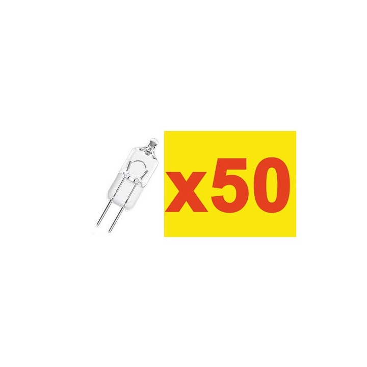 50 halogen gluhlampe beleuchtung hq g4 12v 5w lamp g4 5hq