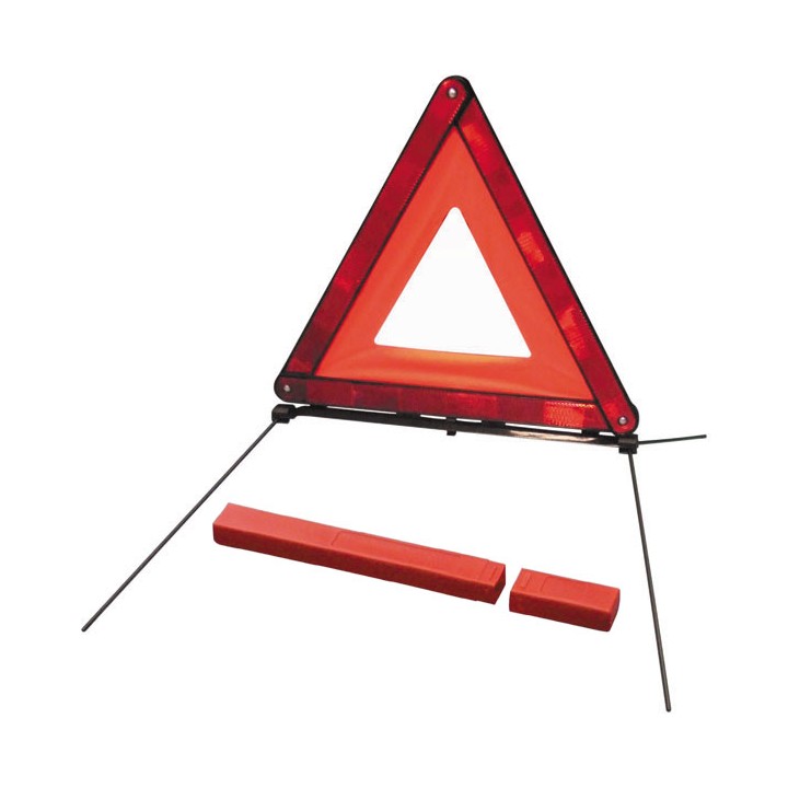 Triangulo signo cuidado parking peligroso obligatorio proteccion accidente aparcamiento peligroso