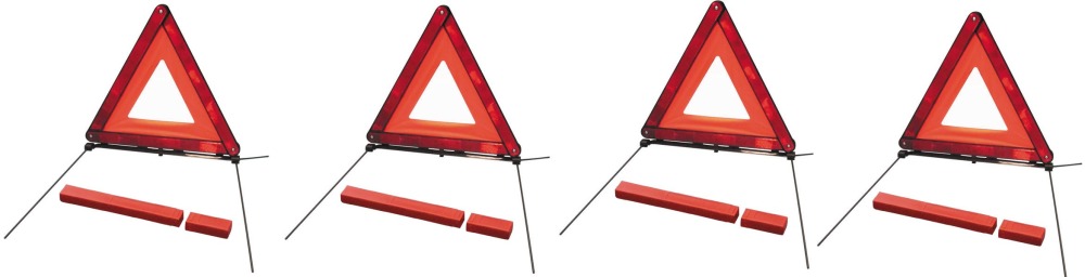 Emergency road triangle european standard e13 r27 dangerous car park accident danger motor car motorcycle parking area triangle