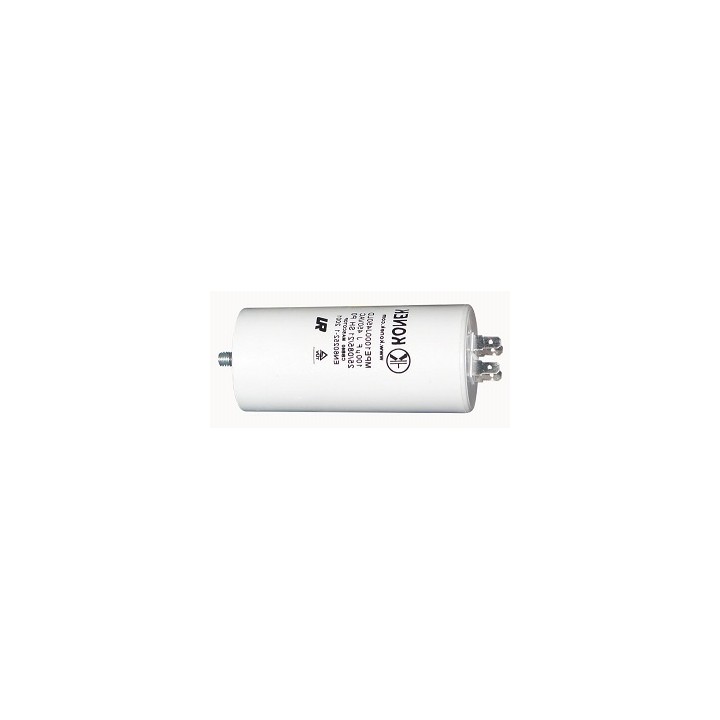 Capacitor 100uf / 450 v + earth
