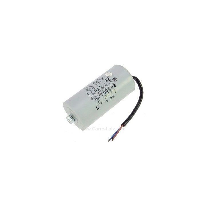 Startkondensator 100 mf mikrofarad 400v 450v