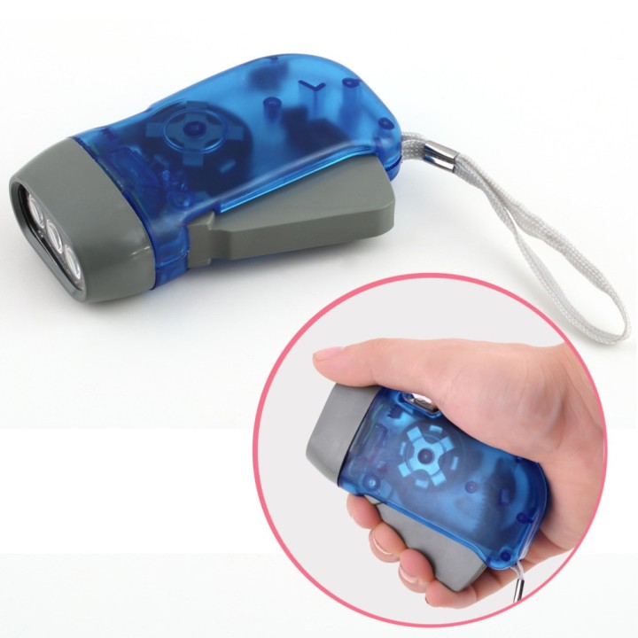 Dynamo led taschenlampe gratis beleuchtung lag006.5107