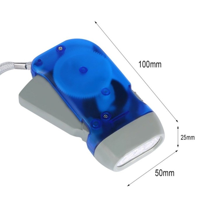 Dynamo led taschenlampe gratis beleuchtung lag006.5107
