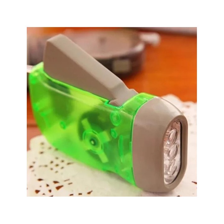 Dynamo led taschenlampe gratis beleuchtung lag006.5107