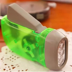 Dynamo torch light lighting free 3 led economic renewable energy lag006.5107