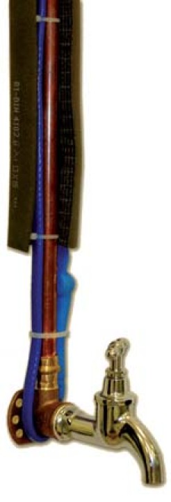 Frostschutz elektroheizung kabel 32 meter aquacable-32 rohr mit wasserschlauch thermostat climapor - 3