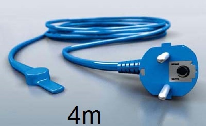 4m antifreeze electric heating cable cord aquacable-4 pipe frost protection with water hose thermostat jr international - 7