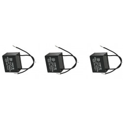 2 x CBB61 14uF 500V AC rectángulo no polar de funcionamiento del motor del condensador