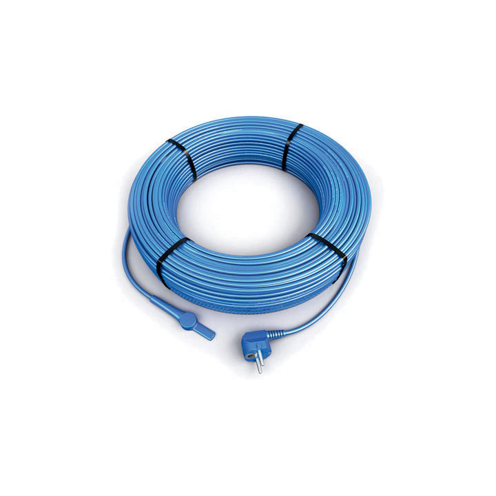 4m antifreeze electric heating cable cord aquacable-4 pipe frost protection with water hose thermostat jr international - 3