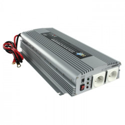 Convertdor de tension 1700w 3000w crete 24v hacia 220v sinusoide modificada 24vcc salida 230vca 230v
