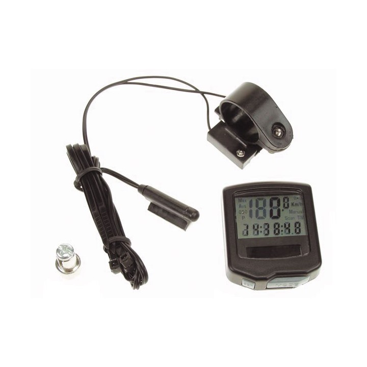 Bicycle computer 15 functions + solar power
