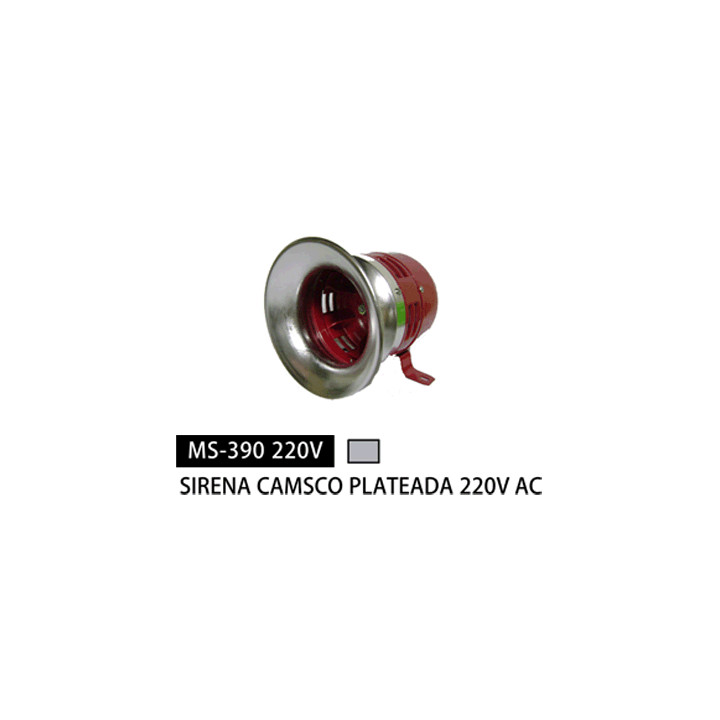 Sirena a turbina 220vca 25w 1500m 120db sistema allarme sonoro elettromeccanico merry tools hk - 2