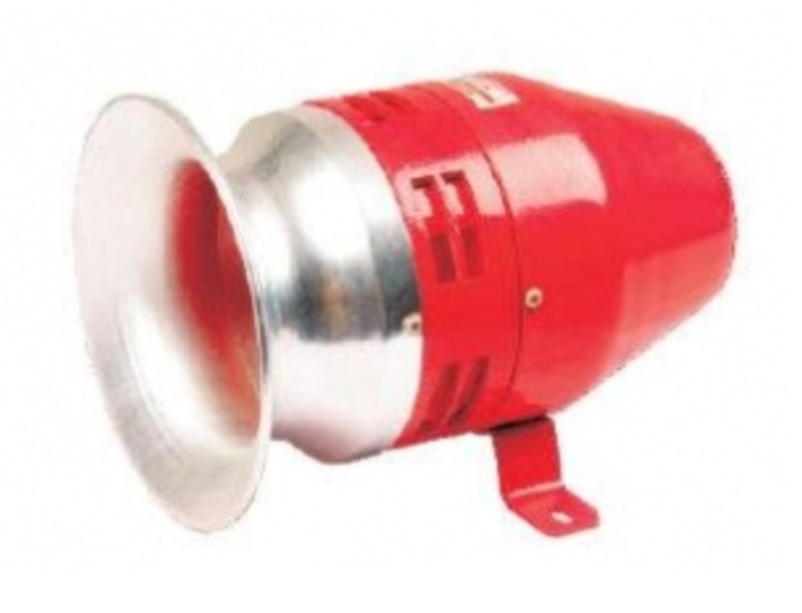 Sirena a turbina 220vca 25w 1500m 120db sistema allarme sonoro elettromeccanico merry tools hk - 4