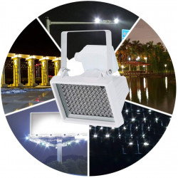 Projecteur lumière infrarouge 96 LED 60m illuminateur vision nocturne éclairage  extérieur étanche