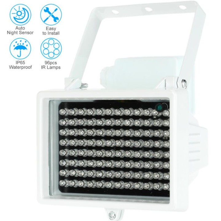 Infrared light projector 96 LED 60m illuminator night vision waterproof exterior lighting