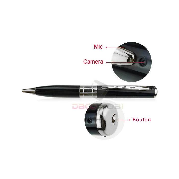 Penna telecamera spia audio video registratore max monitoraggio spionaggio  16gb discreta