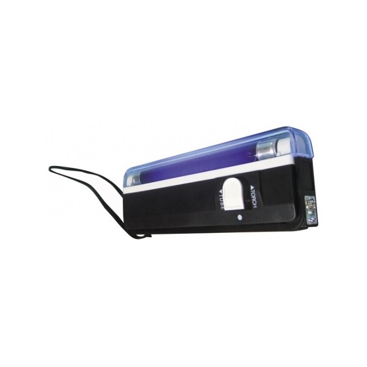 6 Inch Portable Handheld Blacklight - UV Stamp Detection of Fluorescent Marks / Certificates, Repairs and Money Detector with F