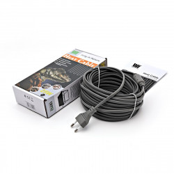Cable calefactor anticongelante autorregulable 7m 50W tubo manguera de agua reptil perro gato anticongelante eléctrico