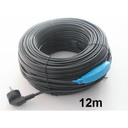 Antifreeze electric heating cable cord 12m Anti Freeze Pipe Heating Cable Pipe Frost Protection pipe frost protection with wate