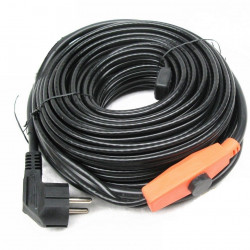 Anticongelante cable eléctrico cable de 24m shpt-24m tubo de calefacción con termostato manguera de agua