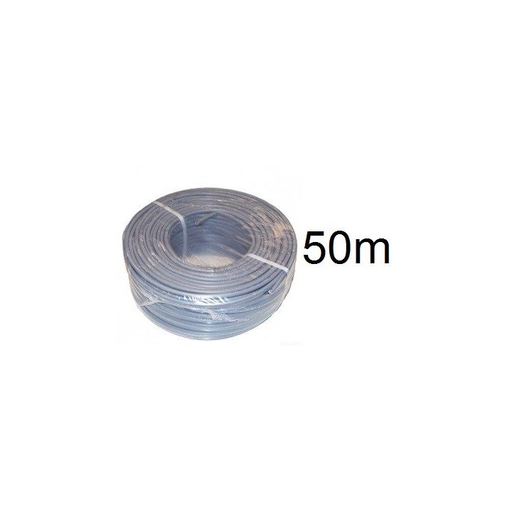 50 m 2 sohn nexans 0,75 mm2 pvc flexible grau vvf2x075g ac cae - 1