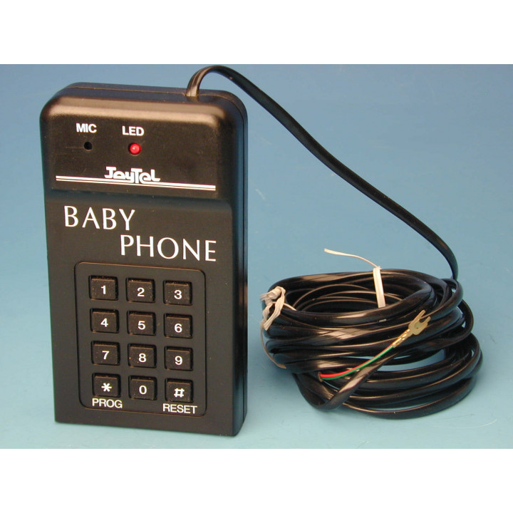 10 Trasmettitore telefonico con microfono allarme sorveglianza bebe a distanza jr international - 5