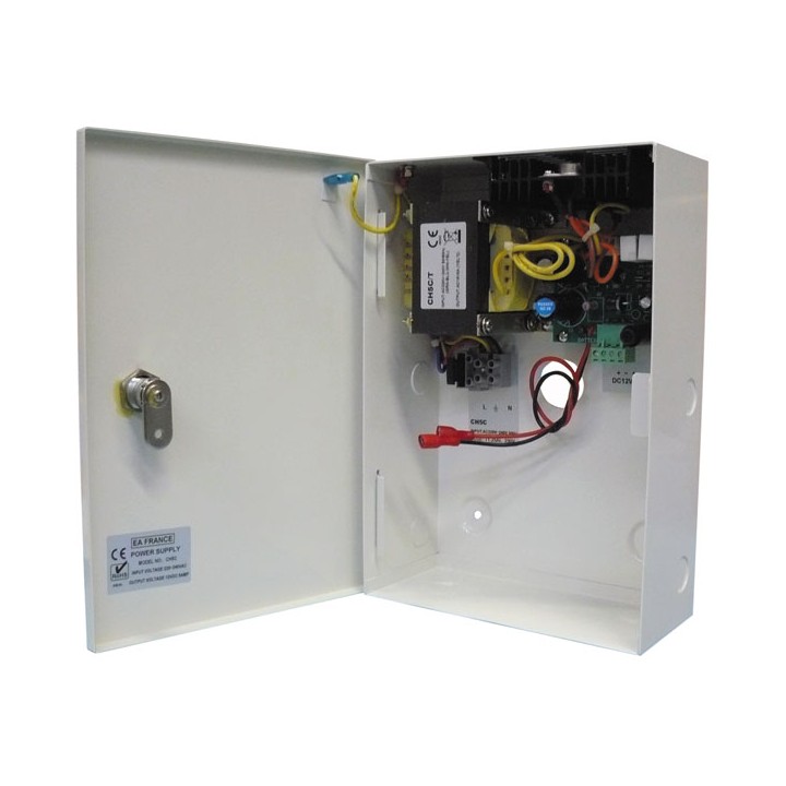 5 Cargador electronico automatico bateria(toque) recargable 220vca 13.8vcc 5a (cofrecito caja metal) jr international - 1