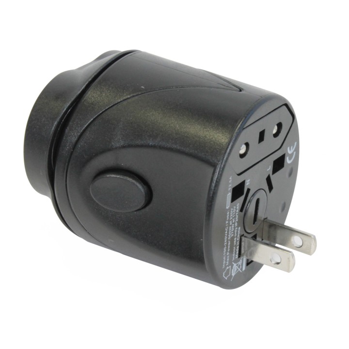 100 Adaptador enchufe electrico viaje 150 pais europa america usa gran bretana uk australia jr international - 3