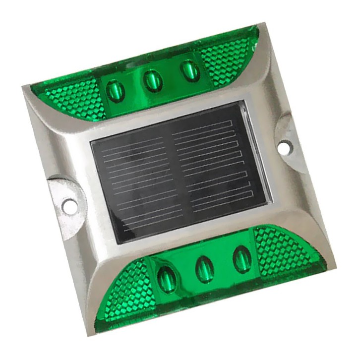 Led de carretera solar stud y jardín camino catódica ip66 rojo amarillo verde azul elección