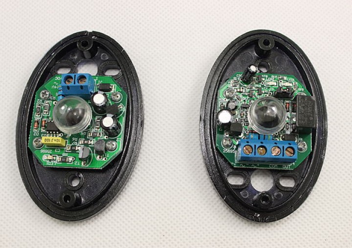 Barriera a raggi infrarossi 12v 24v elettronico cella di 15 metri contattare no nc wena - 4