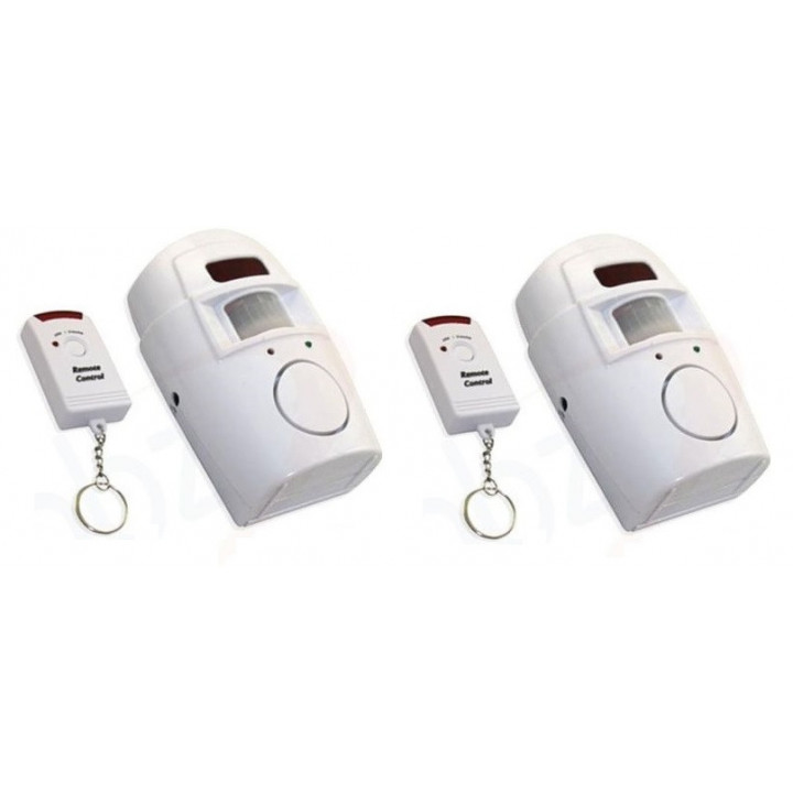 50 Ir detector alarm 20 remote autonomous movement and volume siren st205 jr  international - 10