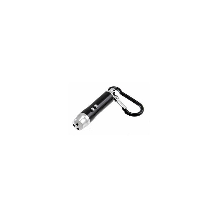 Puntero láser negro 3 en 1 pocket uv lámpara de haz de luz blanca linterna  roja