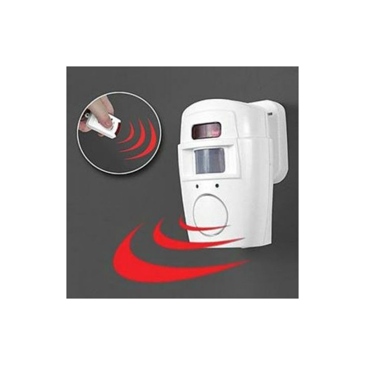 100 Ir detector alarm 20 remote autonomous movement and volume siren st205 jr  international - 1