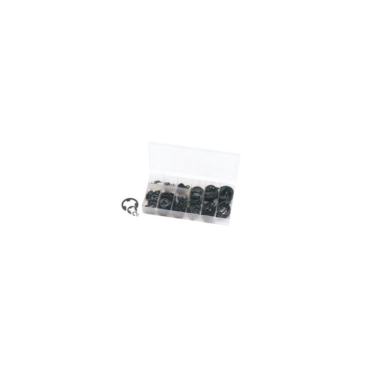 Draper 150 Piece R Clip Assortment Tool In Plastic Case/Box 56376