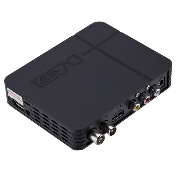 Récepteur terrestre numérique K2 STB MPEG4 DVB T2, Support USB/HD, Mini Box, DVB-T2
