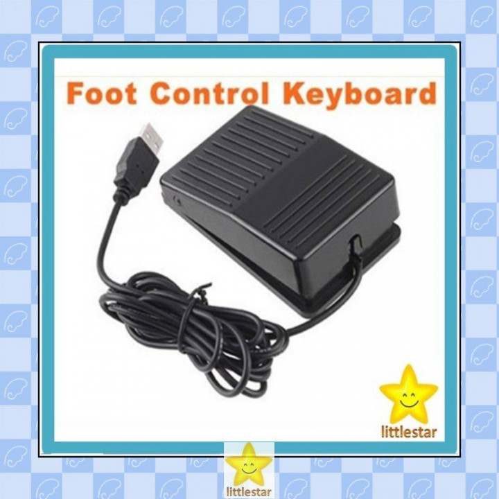 Pedal foot switch usb switch button switch stealthy security sst - 1