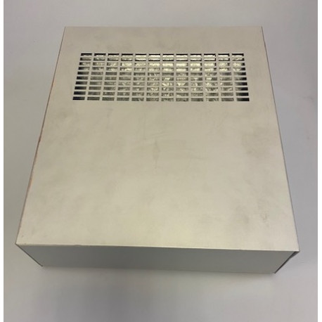 Caja metálica autoprotegida BD02 con ventilador para caja generadora de humo de cartucho de humo eléctrico