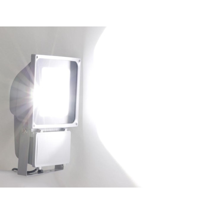 Led projector 100w  500w ip65 cool white smd 110v 220v spot 9000lumen jr international - 5