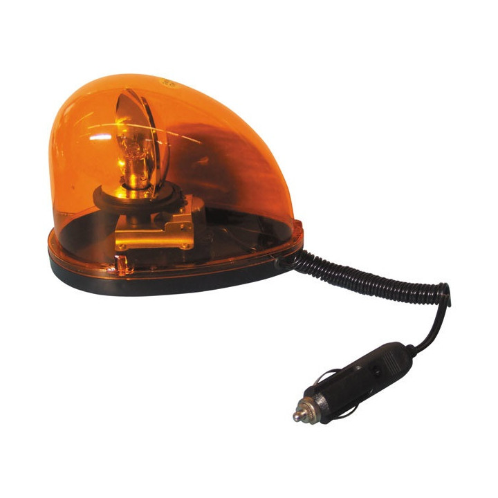 50 Rundumleuchte 24vcc 20w magnetische elektrische rundumleuchte signaltechnik tropfen wasser orange farbe jr international - 1
