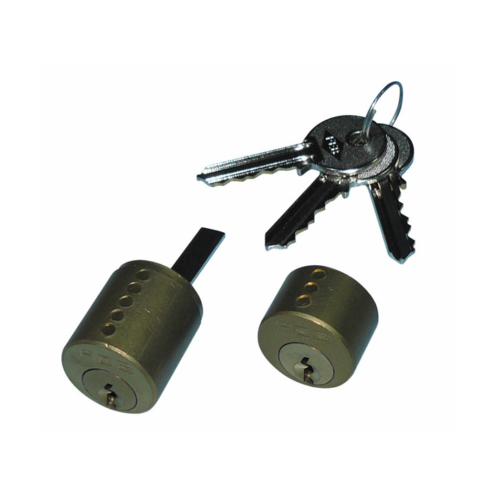 5 Canon cylinder lock with 3 keys for electric 5001.1z jr international - 1