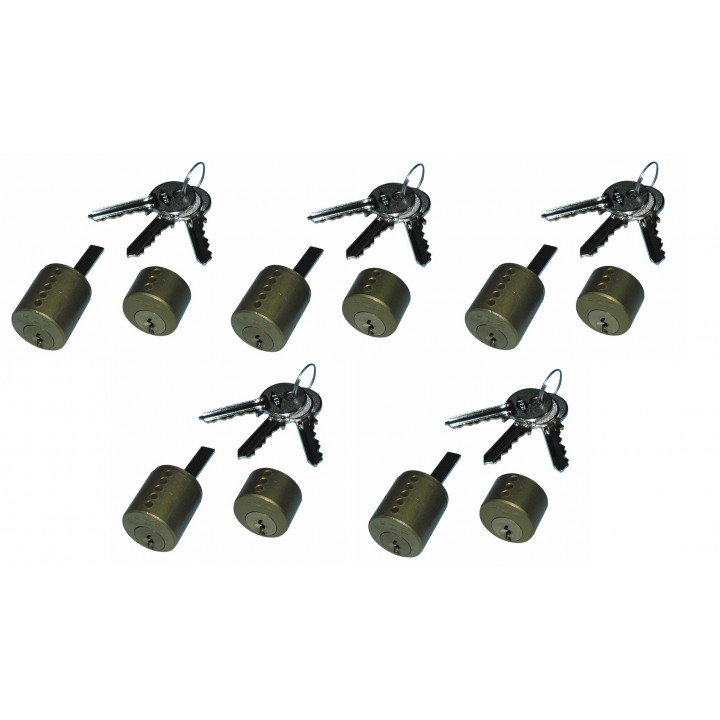 5 Canon cylinder lock with 3 keys for electric 5001.1z jr international - 2