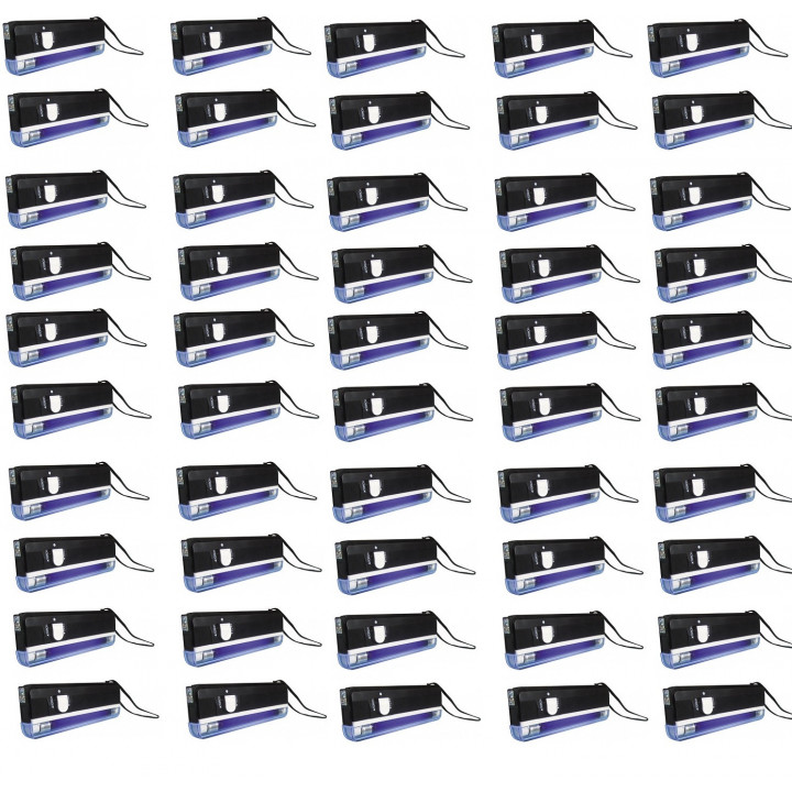 50 Rivelatore su pile modello grande banconote false tubo elettrico ultravioletto