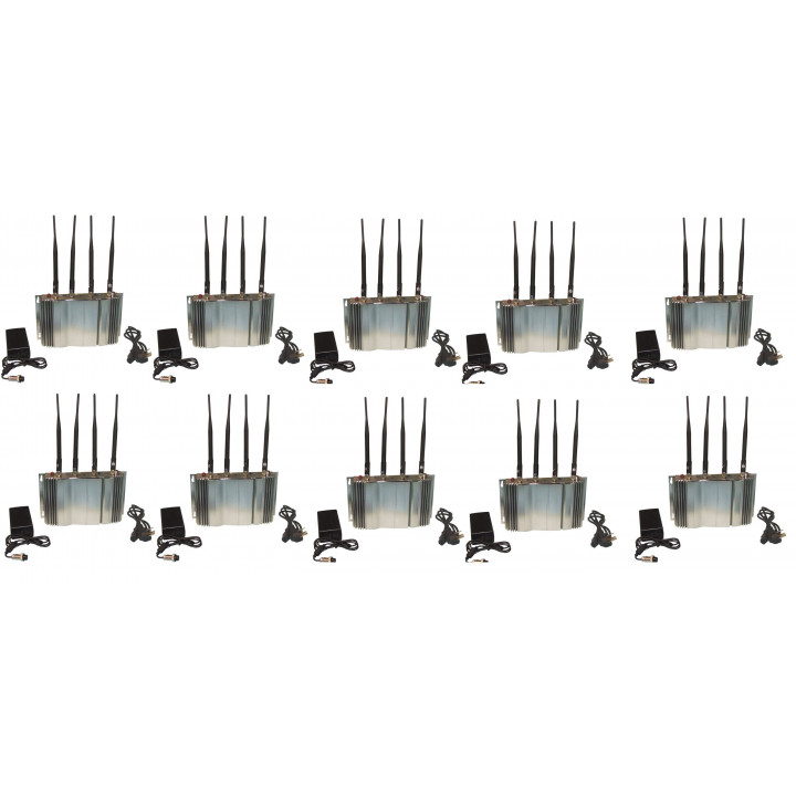 20 Mobile phone signal isolator jammer breaker model: hy808aenhanced type jammer, widely used for bigger conference room jr inte