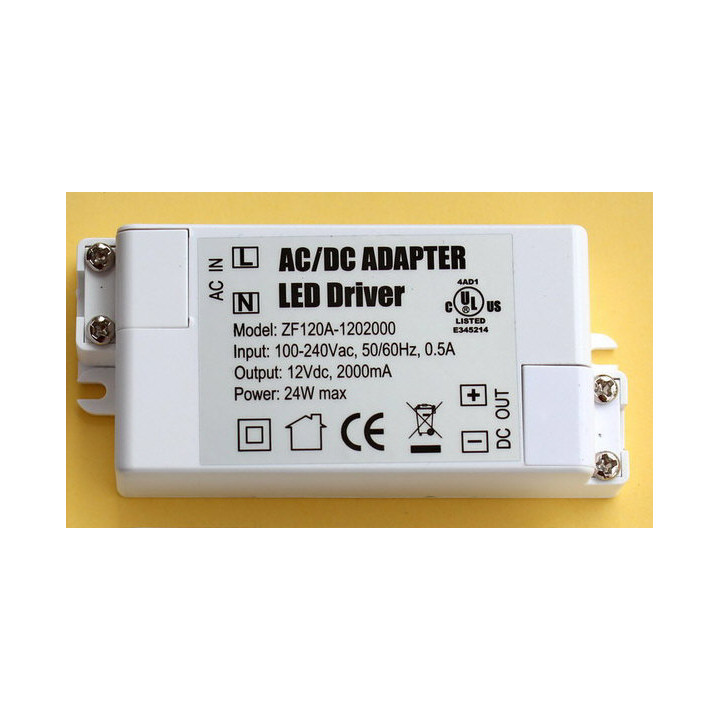 Details about   Switch Power Supply Driver Adapter LED Strip Lights AC 110V-220V DC 5V/12V/24V 