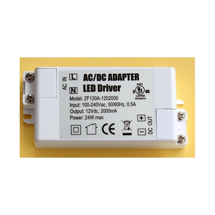 Alimentazione 110v 220v 12v 2a 24w illuminazione a led di potenza 2000ma alimentazione 100v 240v settore jr international - 8