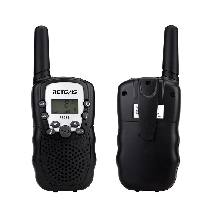 Walkie-Talkie 2 PCS Long Range VOX 8 Channels Duplex Radio UHF 446MHz Perfect for Supermarket Central Purchasing