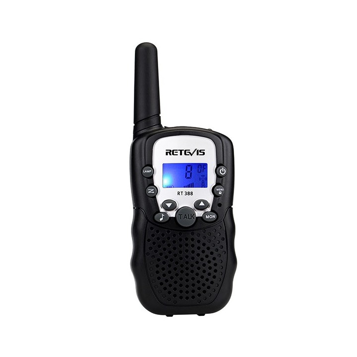Walkie-Talkie 2 PCS de largo alcance VOX 8 canales de radio dúplex UHF 446MHz perfecto para supermercados Central Purc